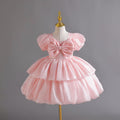 Imported Girls Korean Style Party Dress - Rose Gold
