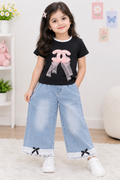 Imported Kids Stylish Top And Pant Set- Baltic Sea