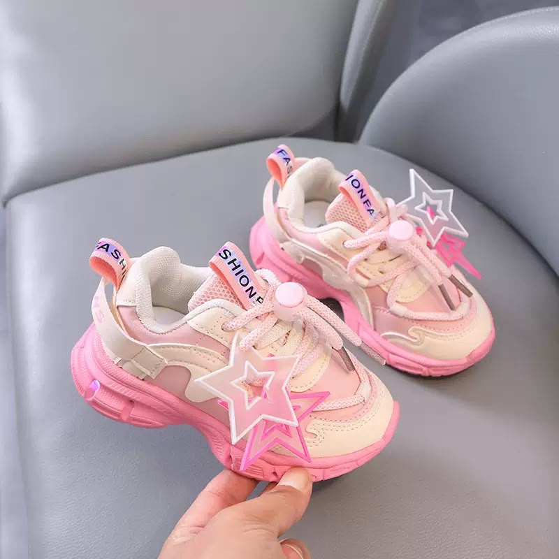 Kids Cute Comfortable Casual Shoes - Rose