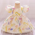 Imported Girls Korean Style Frock - Dust Storm