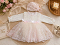 Imported Girls Korean Style Frock - Quill Grey