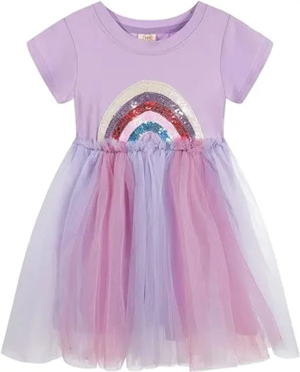 Imported Girls Korean Style Frock - Thistle