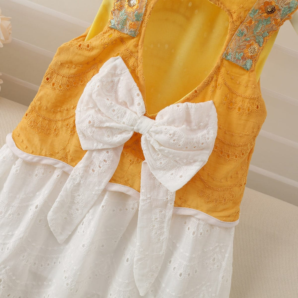 Imported Kids Stylish Top And Pant Set - Golden Bell