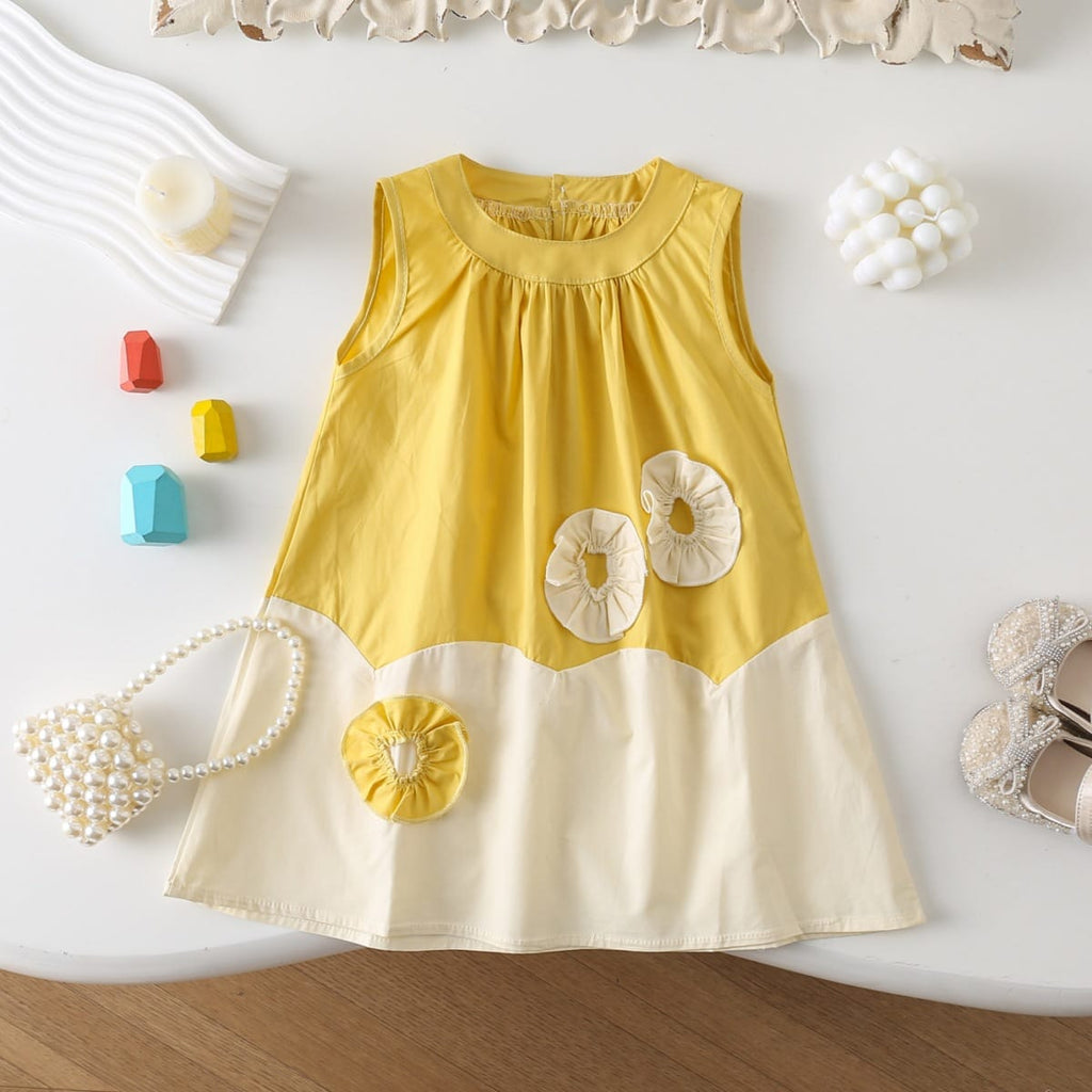 Imported Kids Stylish Top - Old Gold