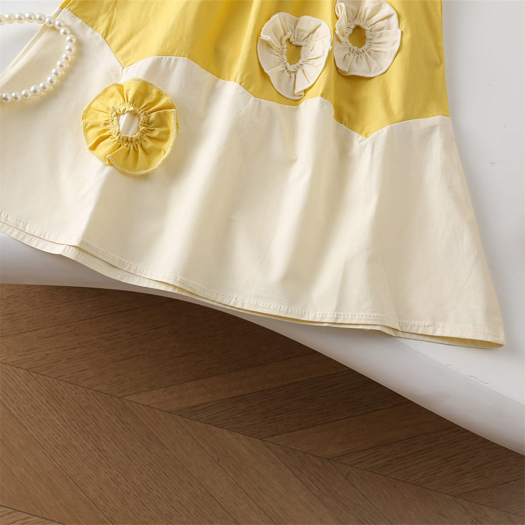 Imported Kids Stylish Top - Old Gold