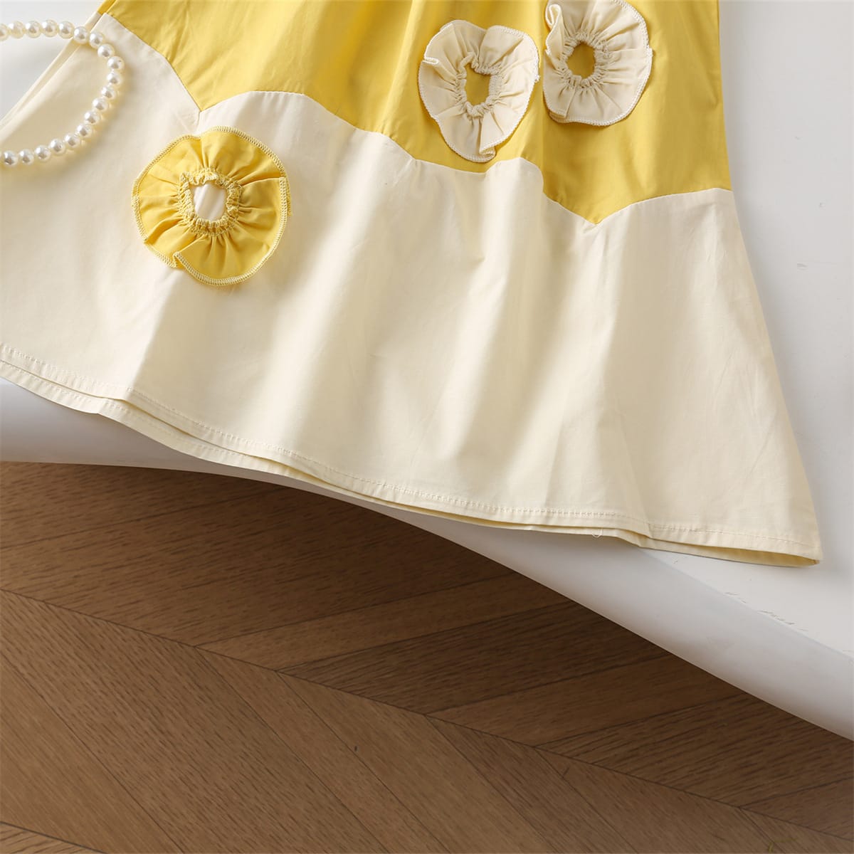 Imported Kids Stylish Top - Old Gold