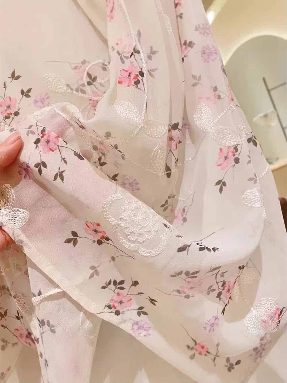 Imported Girls Korean Style Frock - Timberwolf