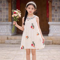Imported Girls Korean Style Frock - Timberwolf